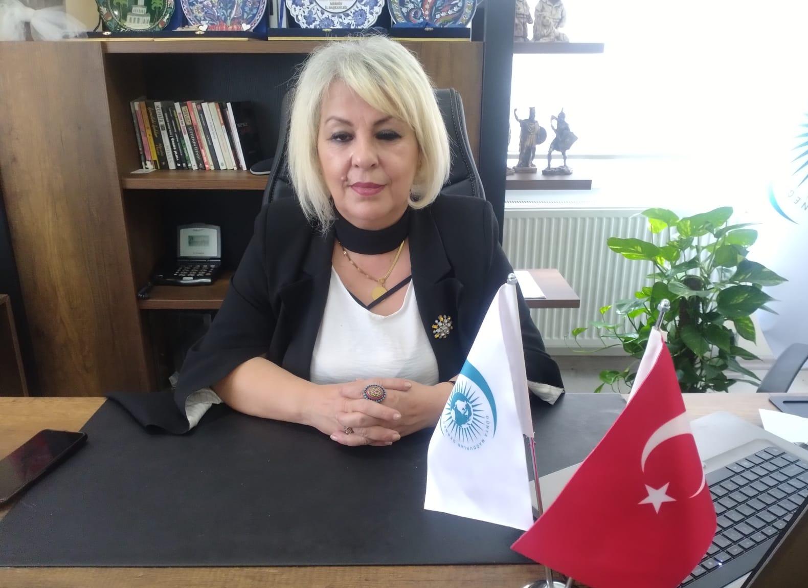 Dünya Mağdurlar Derneği Genel Başkanı Türkan Çaçan’dan 8 Mart Dünya Kadınlar Günü Mesajı