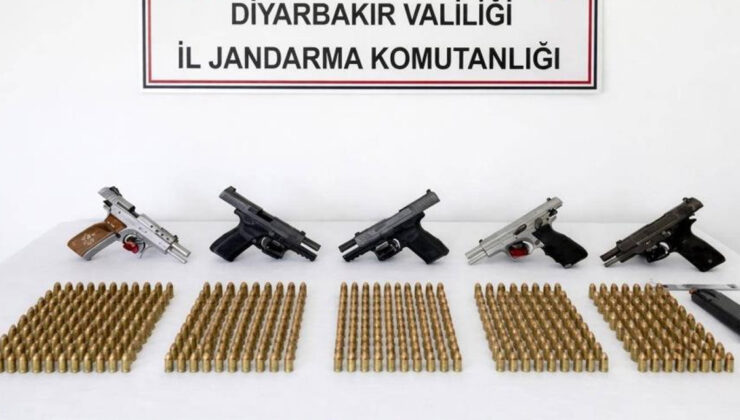 Diyarbakır’da silah kaçakçılığı operasyonu