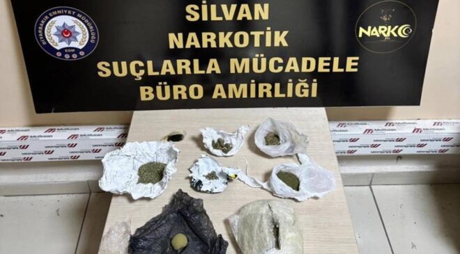 Diyarbakır’da uyuşturucu operasyonu
