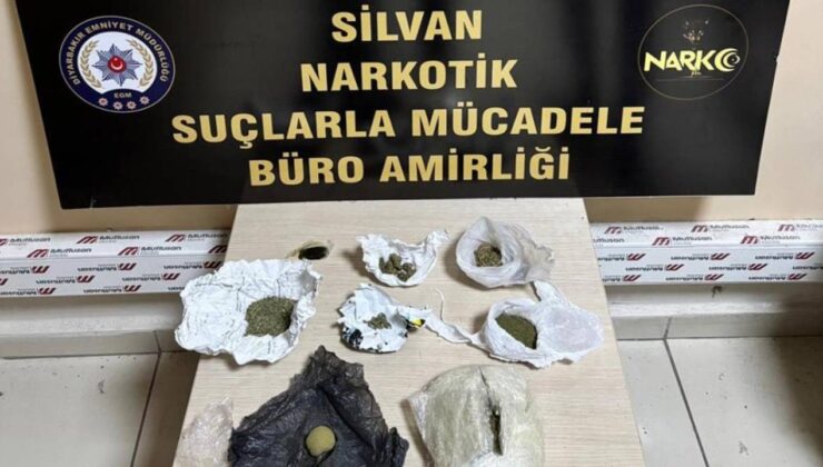 Diyarbakır’da uyuşturucu operasyonu