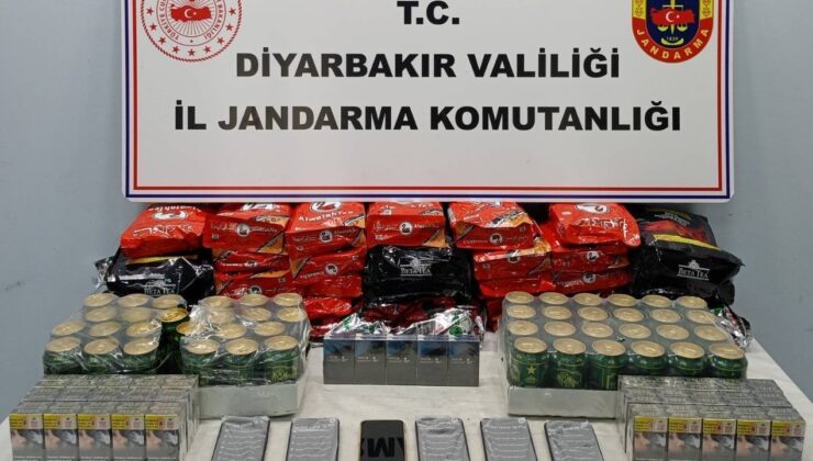 Diyarbakır’da kaçakçılık operasyonu: 58 kişiye işlem