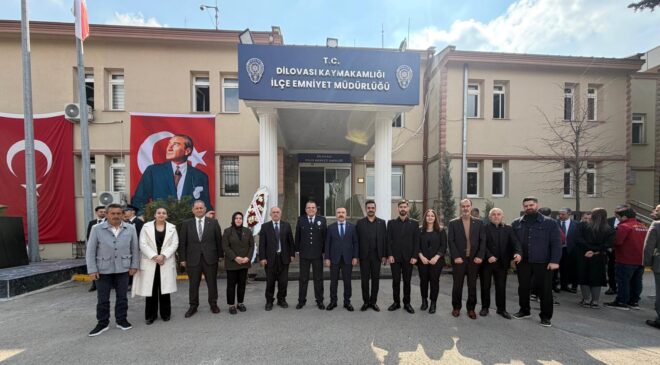 MHP DİLOVASI İLÇE BAŞKANLIĞI – TÜRK POLİS TEŞKİLATIMIZIN 181. KURULUŞ YIL DÖNÜMÜ PROGRAMINA KATILDI