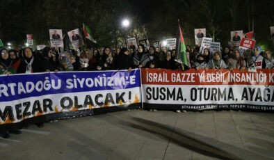 Diyarbakır’da Mescid-i Aksa ve idam yasası yürüyüşü