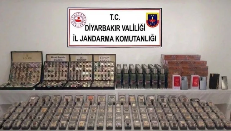 Diyarbakır’da kaçakçılık operasyonu