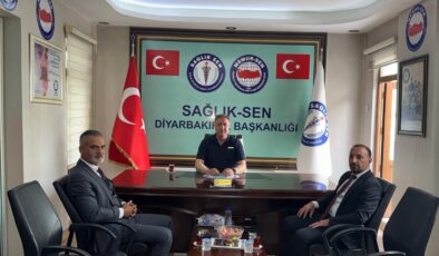 Emniyet ve Şehit Aileleri Temsilcilerinden Sağlık-Sen’e İş Birliği Ziyareti