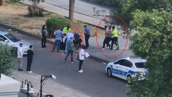 Diyarbakır’da trafik polisine saldırı: 4 gözaltı