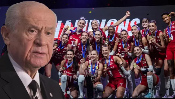 MHP Lideri Devlet Bahçeli’den Filenin Sultanları’na tebrik: “Türk kadınının mücadele kudretini tüm cihana ilan ettiler”