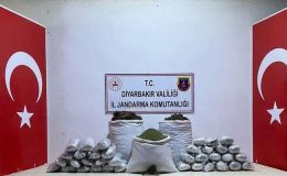 Diyarbakır’da 103 kilo esrar ele geçirildi: 2 gözaltı
