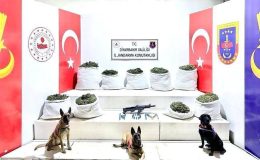 Diyarbakır’da 364,5 kilo uyuşturucu ile 150 bin kök skunk bitkisi ele geçirildi