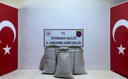 Diyarbakır’da 97 kilo toz esrar ele geçirildi