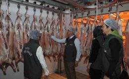 Diyarbakır’da hayvansal ürün satan iş yerlerinde sıkı denetim