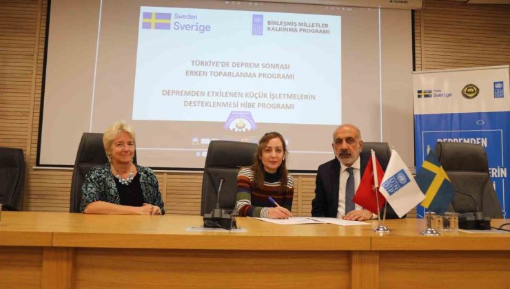 Diyarbakır’da 228 işletmeye 539 bin dolarlık deprem desteği