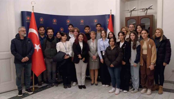 Diyarbakırlı lise öğrencileri Macaristan’da