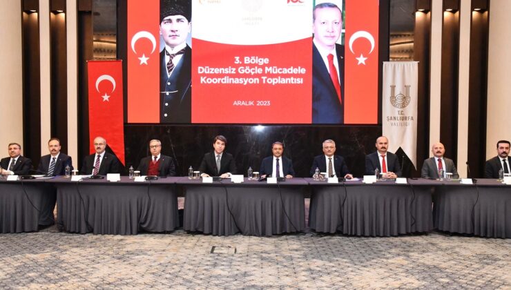 Vali Ali İhsan Su, Düzensiz Göçle Mücadele Koordinasyon Toplantısına Katıldı