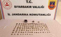 Diyarbakır Bağlar İlçe Jandarma Komutanlığından tarihi eser kaçakçılarına darbe..