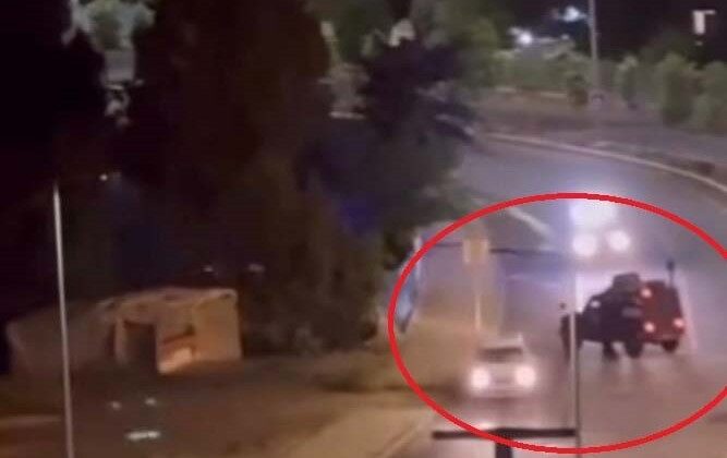 Diyarbakır’da polis ve otomobil sürücüsü arasında kovalamaca