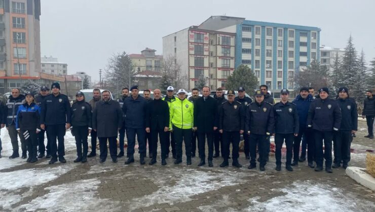Afşin’de Yeni Araçlar İlçe Emniyet Müdürlüğü Hizmetine Sunuldu