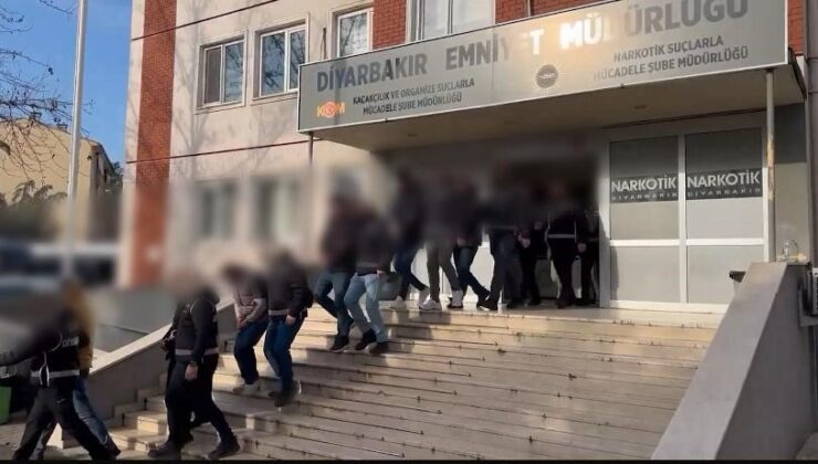 Diyarbakır merkezli rüşvet operasyonunda 26 şüpheli tutuklandı