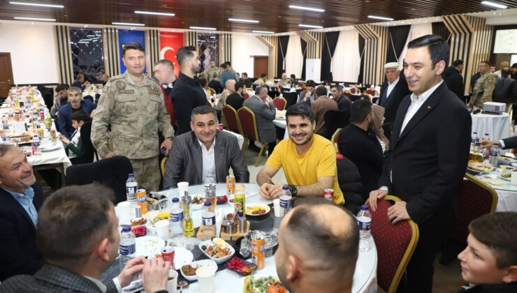 Kaymakam Uğuz, şehit yakınları, gaziler ve yakınlarıyla iftar programında buluştu