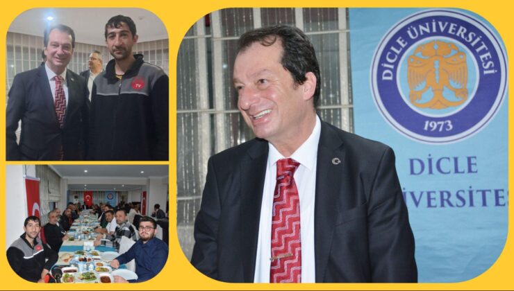DİCLE ÜNİVEESİTESİ ERONAT GAZETECİLER İLE İFTAR PROGRAMINDA BULUŞTU