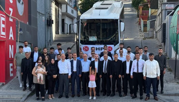 Dilovası MHP İlçe Teşkilatı, İstanbul’da düzenlenen “Milli Birlik ve Dayanışma Buluşmaları”na çıkarma yaptı.  
