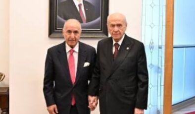 Hikmet Çetin’den Devlet Bahçeli’ye ziyaret