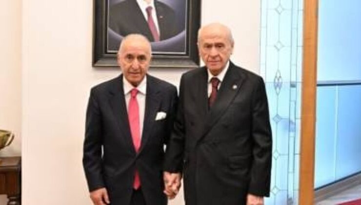 Hikmet Çetin’den Devlet Bahçeli’ye ziyaret
