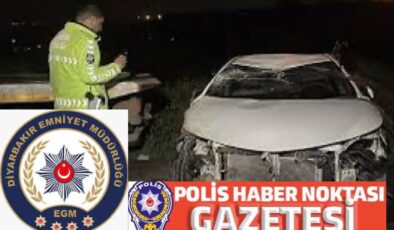 Diyarbakır Emniyet Müdürlüğü ağır kaza bilançosunu açıkladı.