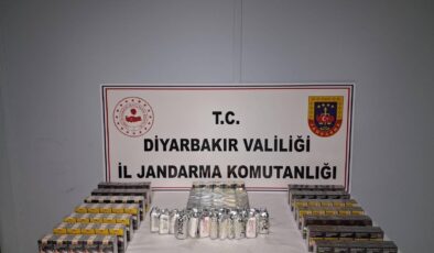 Diyarbakır’da kaçakçılık operasyonu: 18 şüpheli hakkında işlem yapıldı.