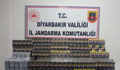 Diyarbakır’da kaçakçılık operasyonları: 3 bin 645 paket kaçak sigara ele geçirildi