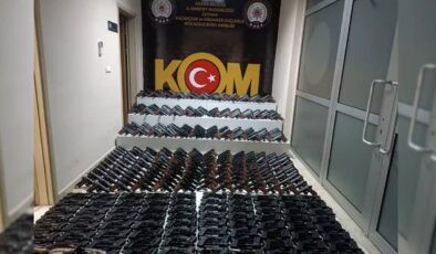 41 ilde binlerce silah ele geçirildi: Diyarbakır da var