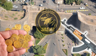 Diyarbakır’da dev operasyon: Silah ve altın sikke ele geçirildi