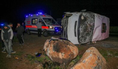 Diyarbakır’da korkutan kaza: 16 yaralı