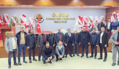 Diyarbakır Tuhafiyeciler ve Parfümericiler Odası Başkanı Abdullah Kızılay Güven Tazeledi