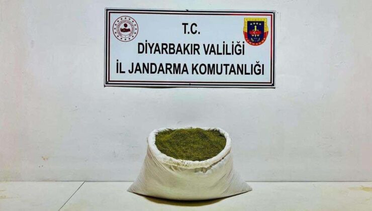 Diyarbakır’da 38 kilo uyuşturucu ele geçirildi