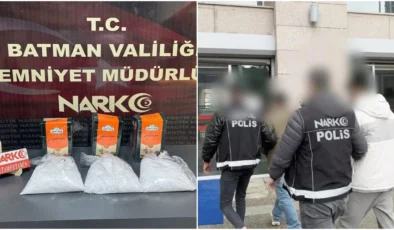 Batman Otogarında uyuşturucu operasyonu!