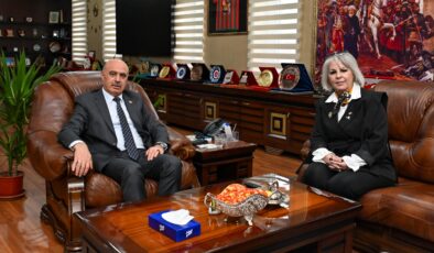 Dünya Mağdurlar Derneği Başkanı, Polis Haber Noktası Gazetesi Koordinatörü Türkan Çaçan’dan İl Emniyet Müdürü Gökduman’a Ziyaret