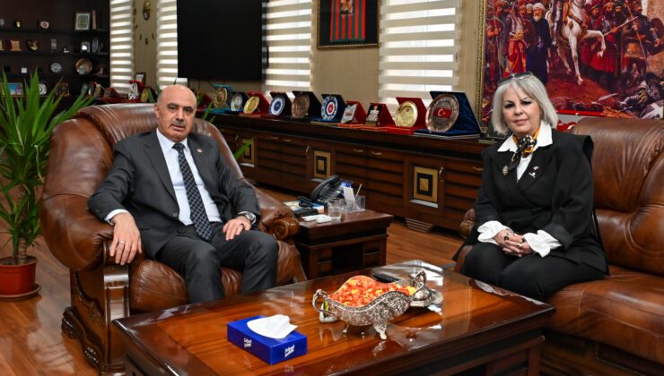 Dünya Mağdurlar Derneği Başkanı, Polis Haber Noktası Gazetesi Koordinatörü Türkan Çaçan’dan İl Emniyet Müdürü Gökduman’a Ziyaret