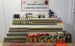 Şanlıurfa’nın Viranşehir İlçesinde Kaçakçılık Operasyonu: 9 Bin 170 Paket Kaçak Sigara Ele Geçirildi, 48 Şüpheliye Adli İşlem