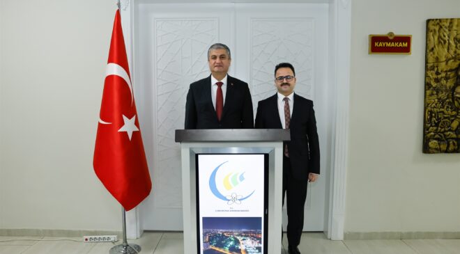 Mustafa Yavuz’dan Çukurova Kaymakamlığı’na Ziyaret: Projeler ve Hizmetler Masaya Yatırıldı