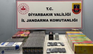 Diyarbakır’da Jandarma’dan kaçakçılık ve uyuşturucu operasyonu
