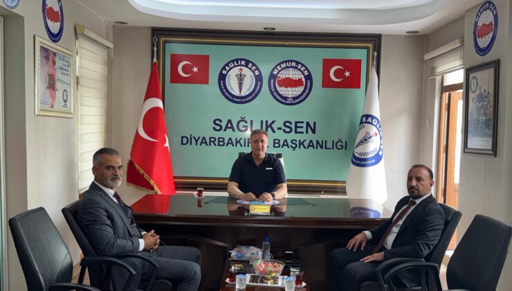 Emniyet ve Şehit Aileleri Temsilcilerinden Sağlık-Sen’e İş Birliği Ziyareti