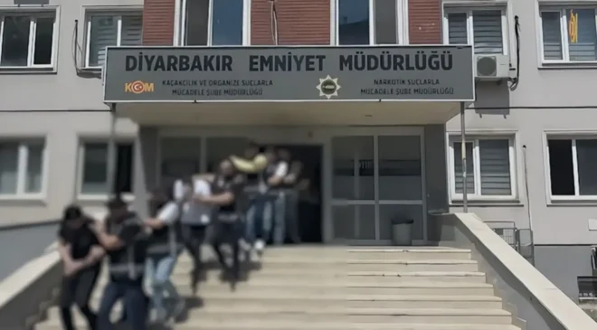 Diyarbakır’da silahlı örgüte operasyon: 40 gözaltı, 15 tutuklama