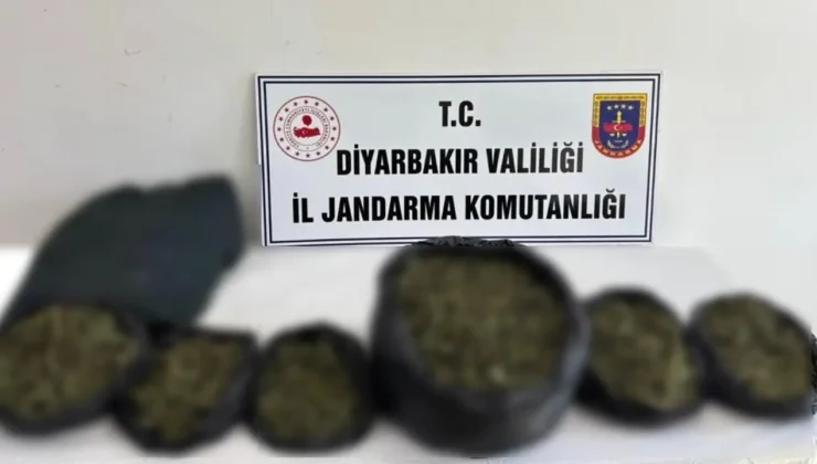 Diyarbakır’da uyuşturucu operasyonları: 41 kilo esrar ele geçirildi