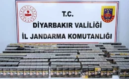 Diyarbakır’da 12 bin 748 paket kaçak sigaraya el konuldu