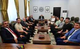Isparta Valisi Abdullah Erin’e İş Dünyası ve STK Temsilcilerinden Ziyaret