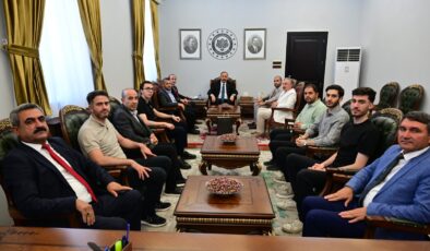 Isparta Valisi Abdullah Erin’e İş Dünyası ve STK Temsilcilerinden Ziyaret