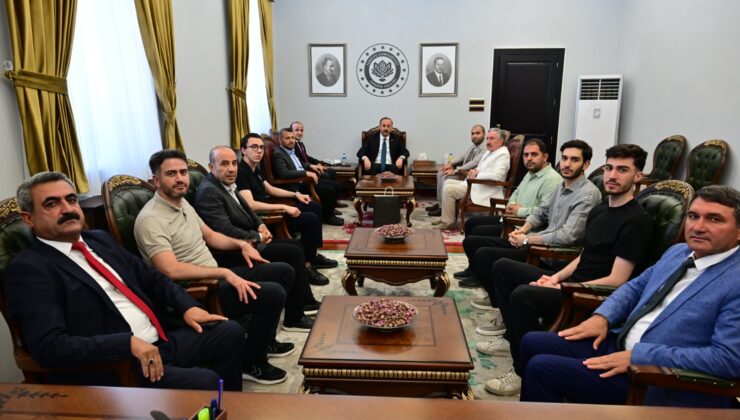 Isparta Valisi Abdullah Erin’e İş Dünyası ve STK Temsilcilerinden Ziyaret