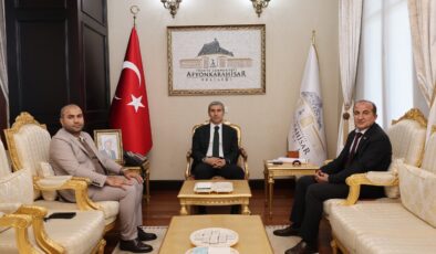 Afyonkarahisar Valisi Dr. Naci Aktaş’a Önemli Nezaket Ziyareti