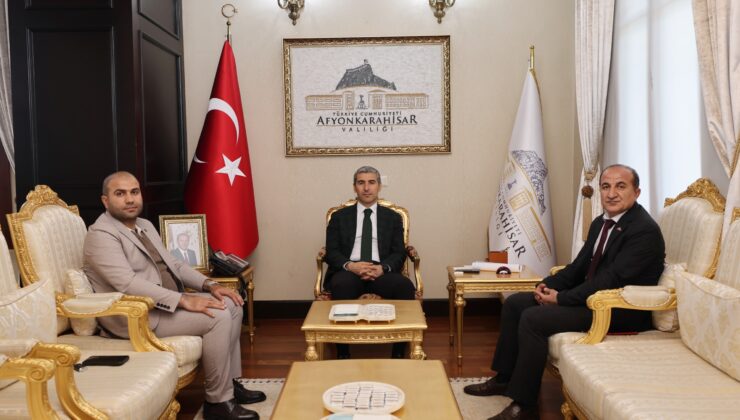 Afyonkarahisar Valisi Dr. Naci Aktaş’a Önemli Nezaket Ziyareti